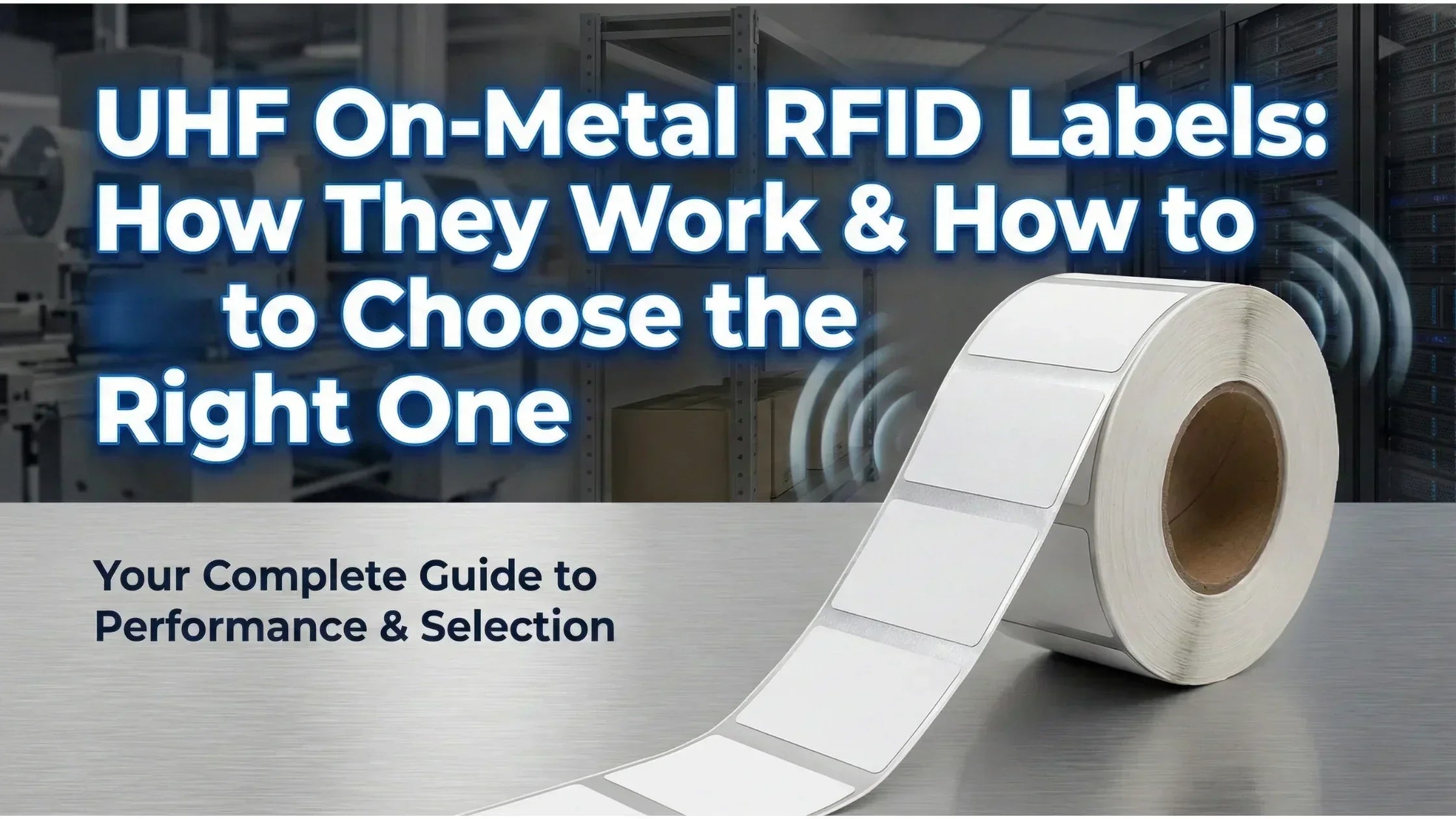 UHF On-Metal RFID Labels