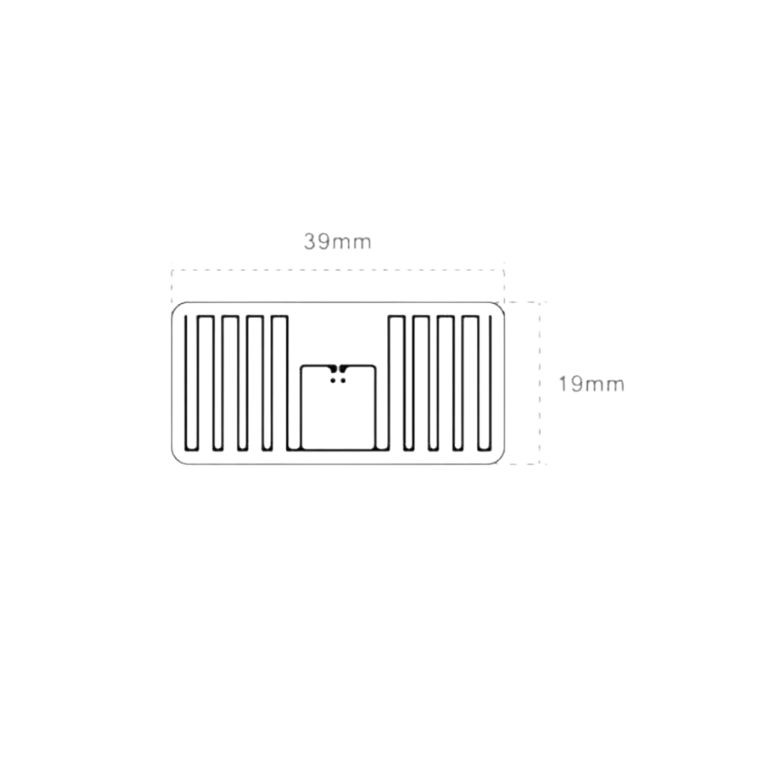 DOP Label UHF TRC836 39x19mm