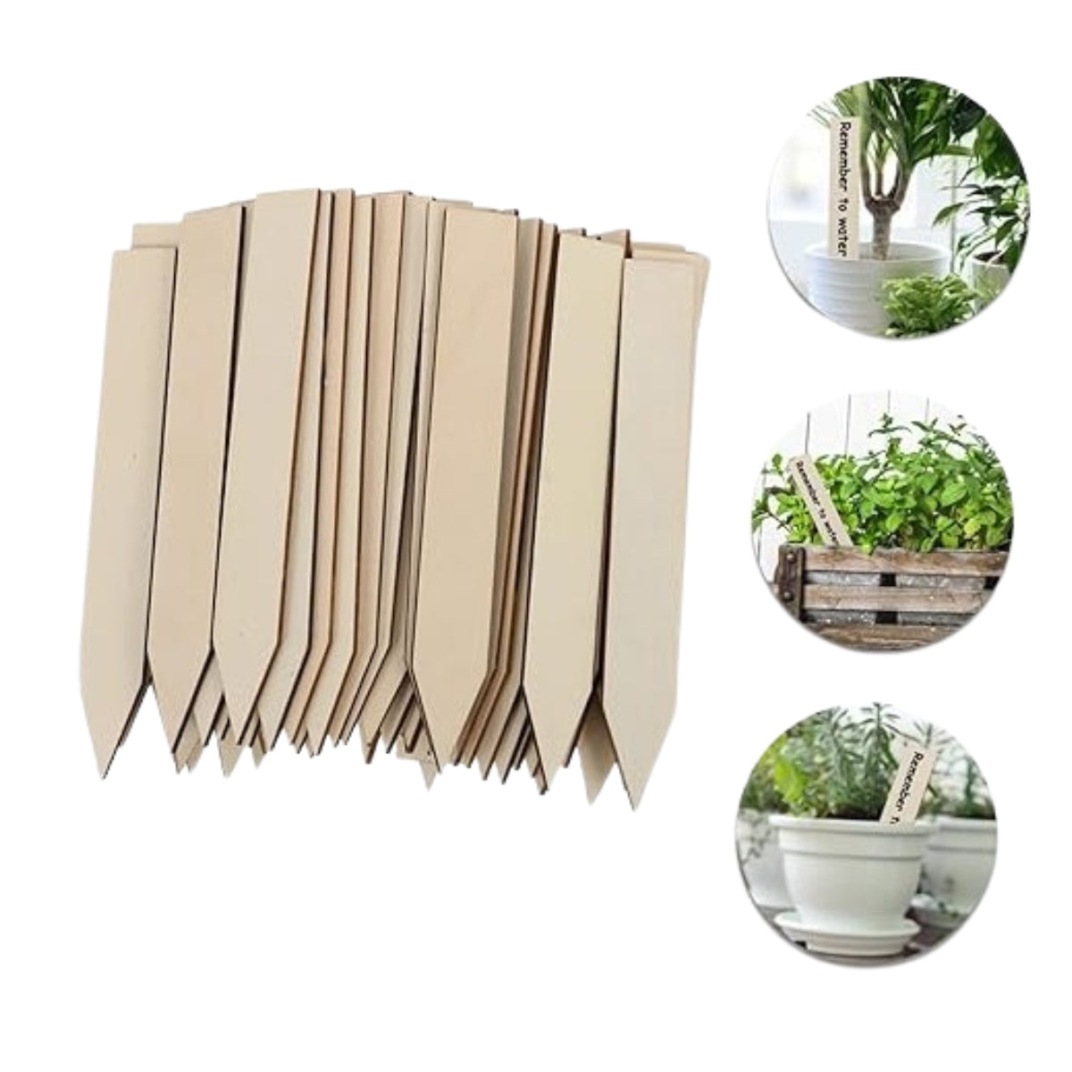 Flower Pot Label UHF 120x20mm