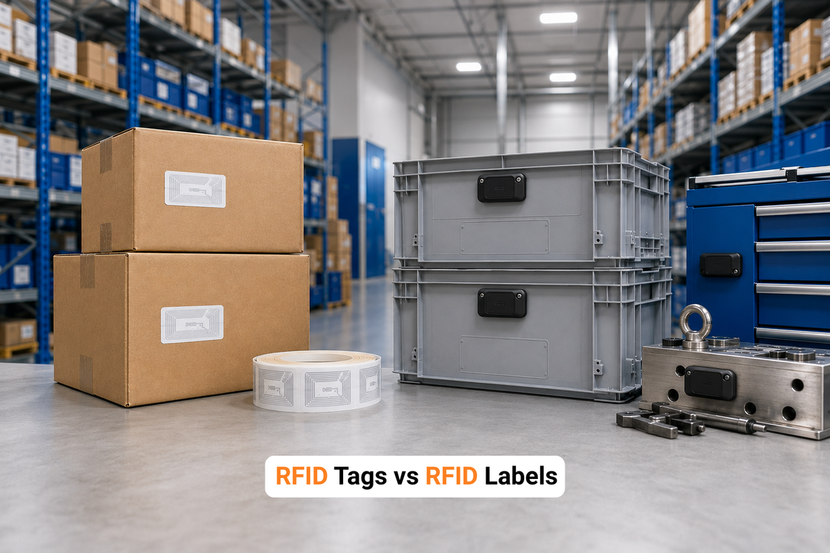 RFID Tags vs RFID Labels: What's the Difference?