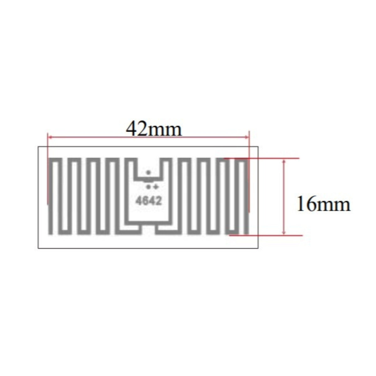 UHF Label | 46x20mm - The RFID Company