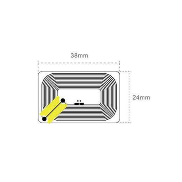 DOP Label NFC TRC335 38x24mm