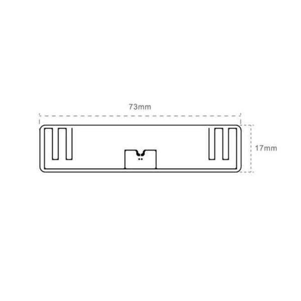 DOP Label UHF TRC930 73x17mm