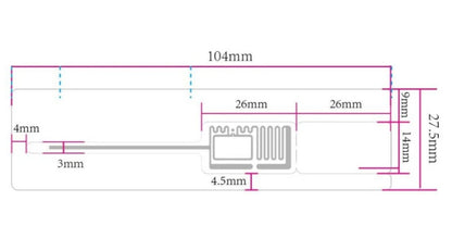 Jewelry Label | UHF | 104x27.5mm - The RFID Company