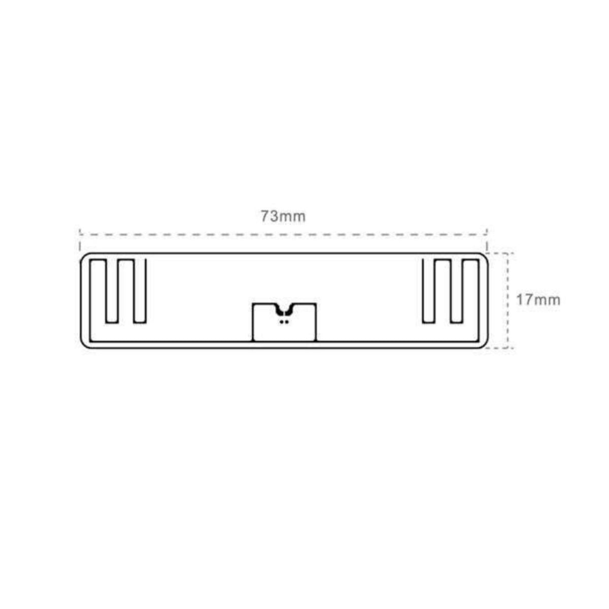 Sustainable Label TRC930 | UHF | 73x17mm - The RFID Company