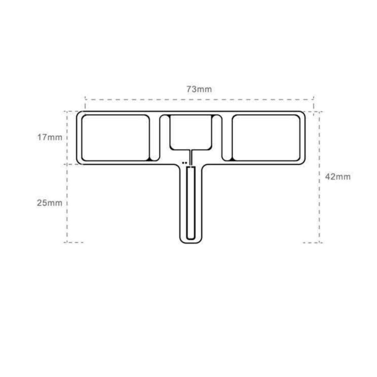 Sustainable Tamper-Proof Label TRC935TT | UHF | 73x42mm - The RFID Company