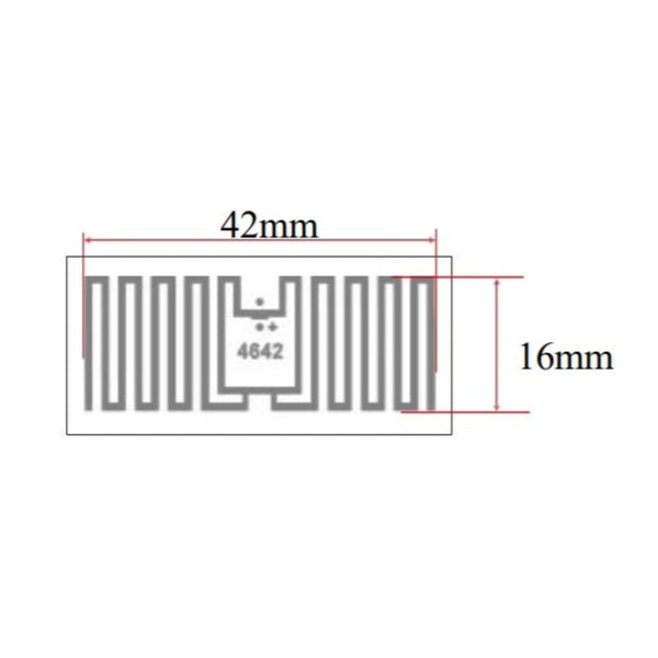 UHF Label 46x20mm